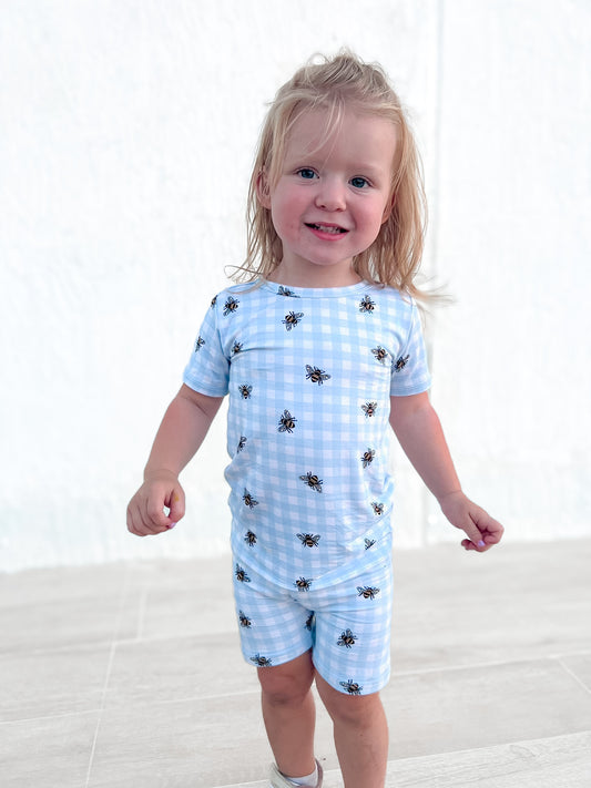 BUSY BEES SHORT SET