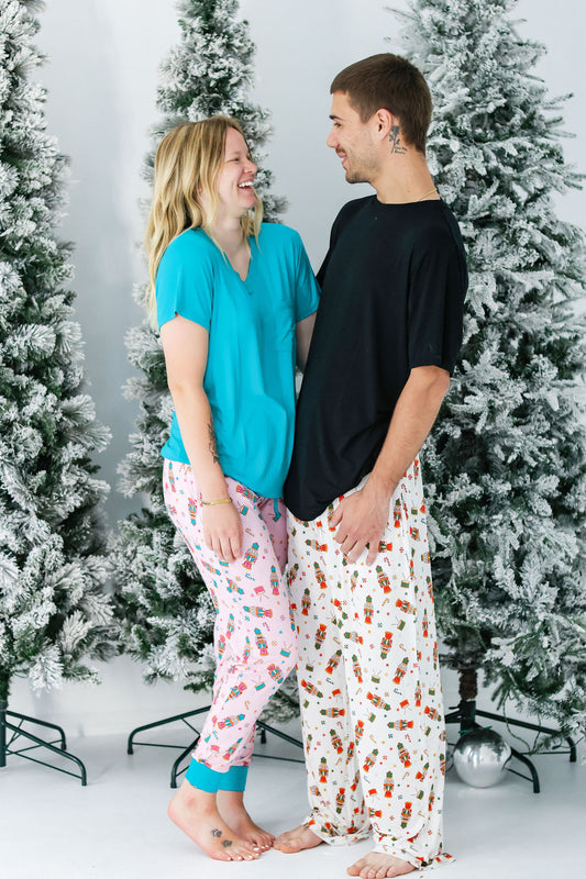 PINK NUTCRACKER JOGGERS