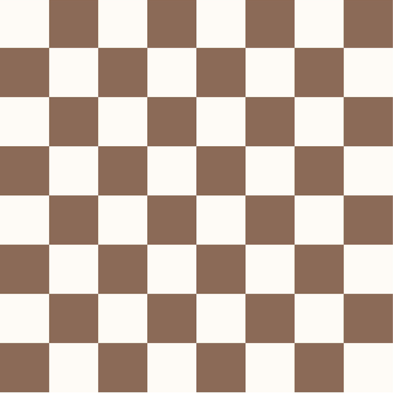 Brown Check Luxe Pants