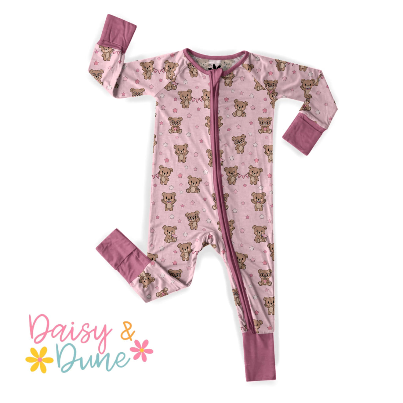 Pink Teddy Bear Zippy