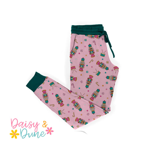 Pink Nutcrackers Joggers