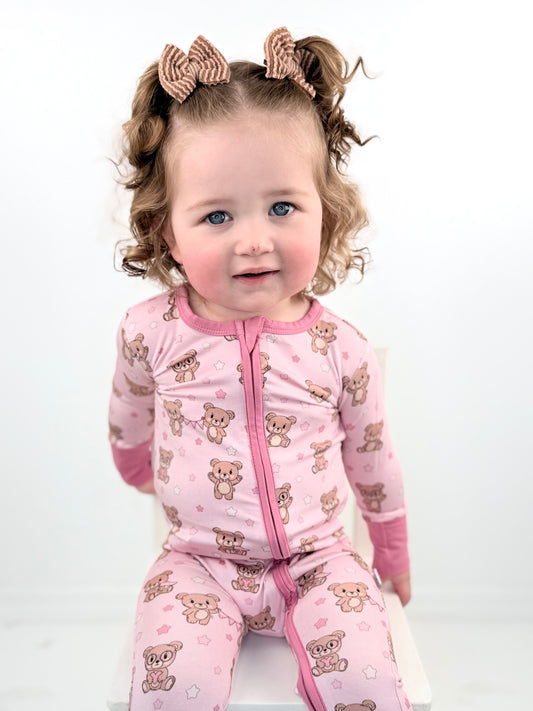 Pink Teddy Bear Zippy