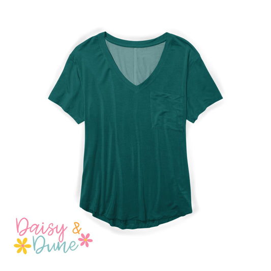 Turquoise-ish (pink nutcracker accent) Tee