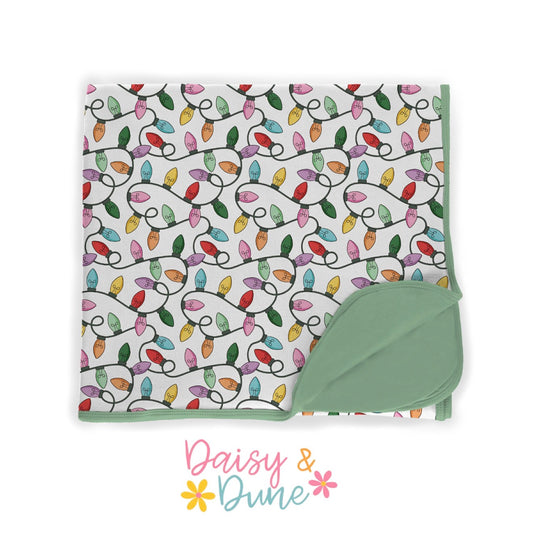 Christmas Lights Adult Blanket