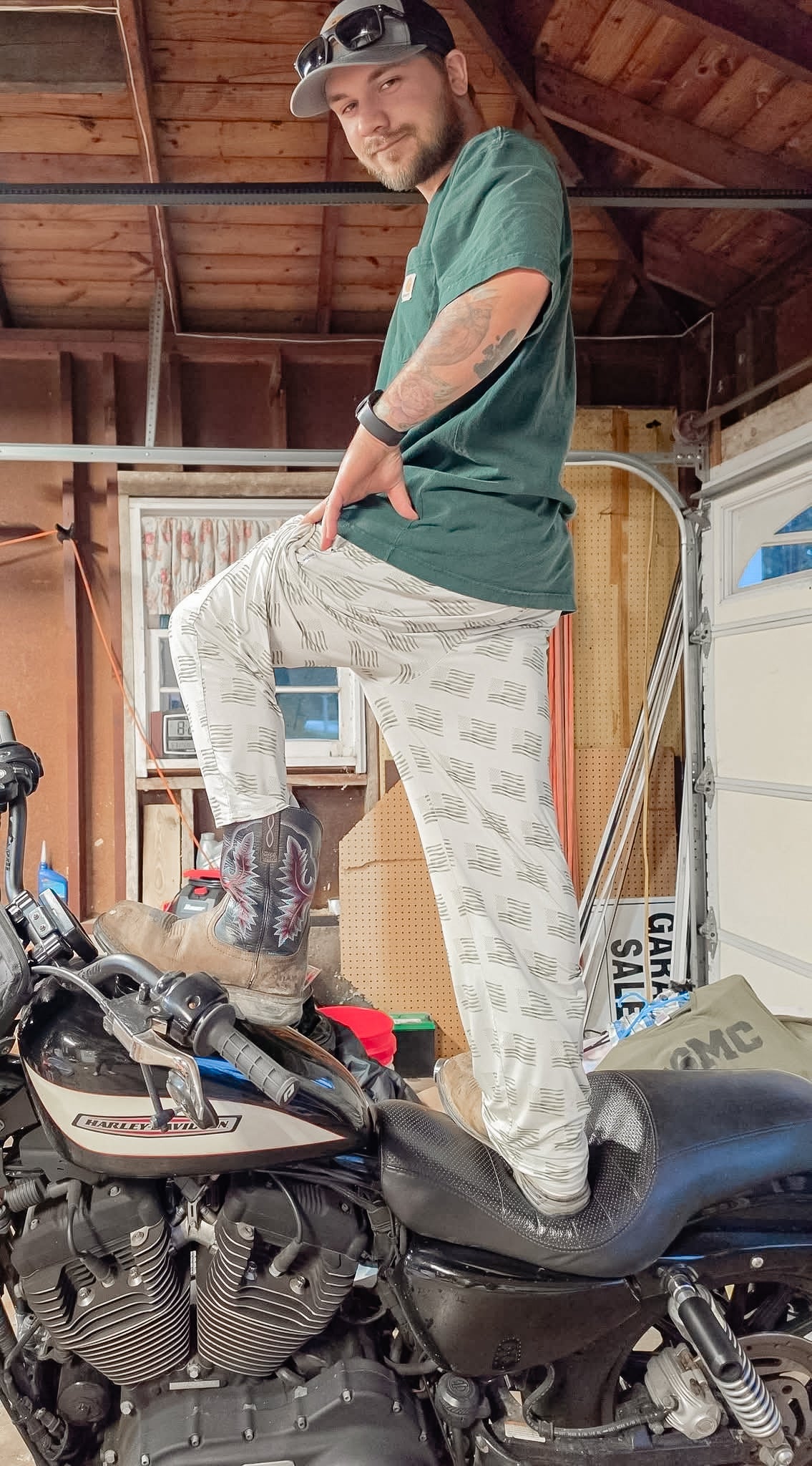 American Flags Men's Pants