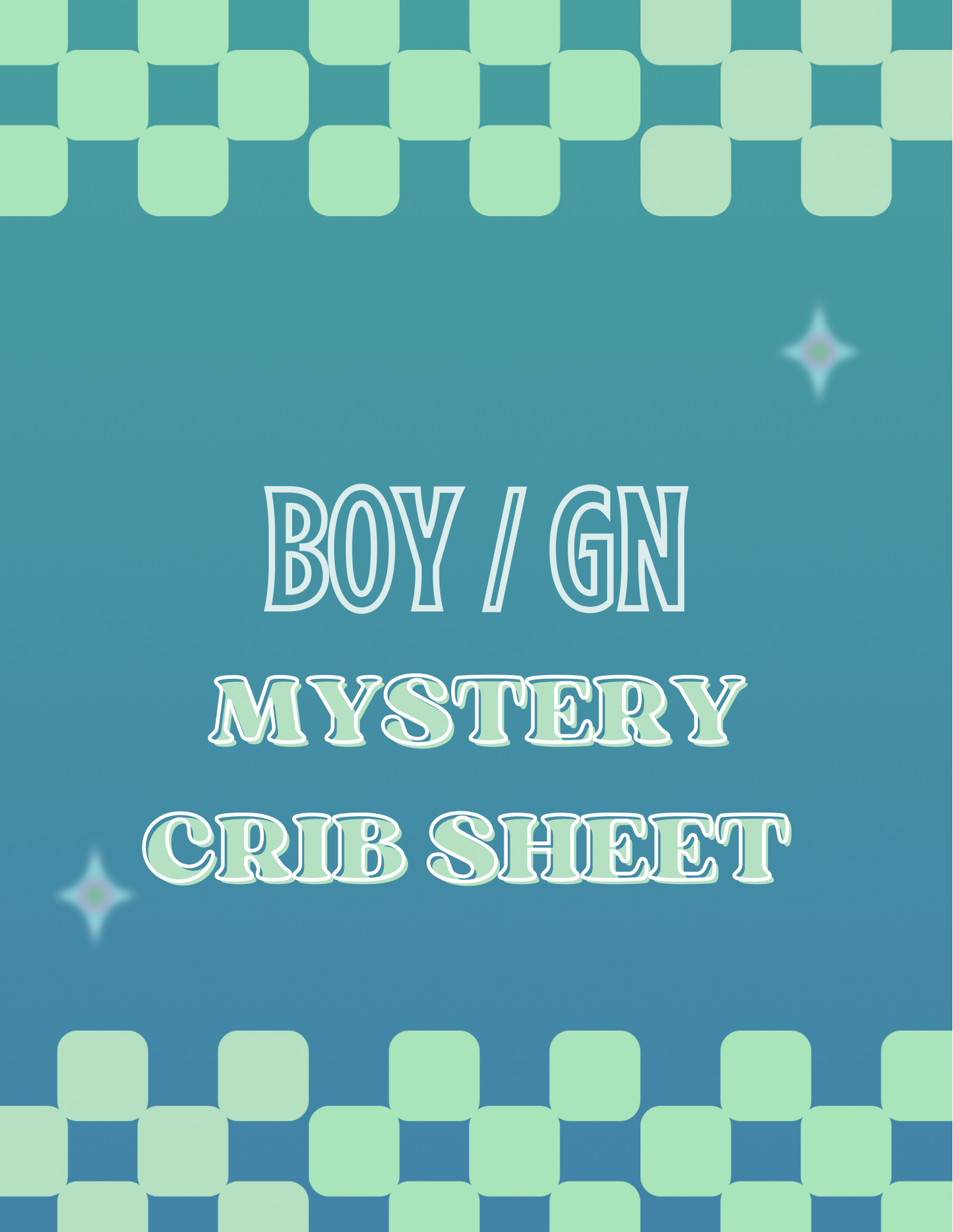 BOY CRIB SHEET