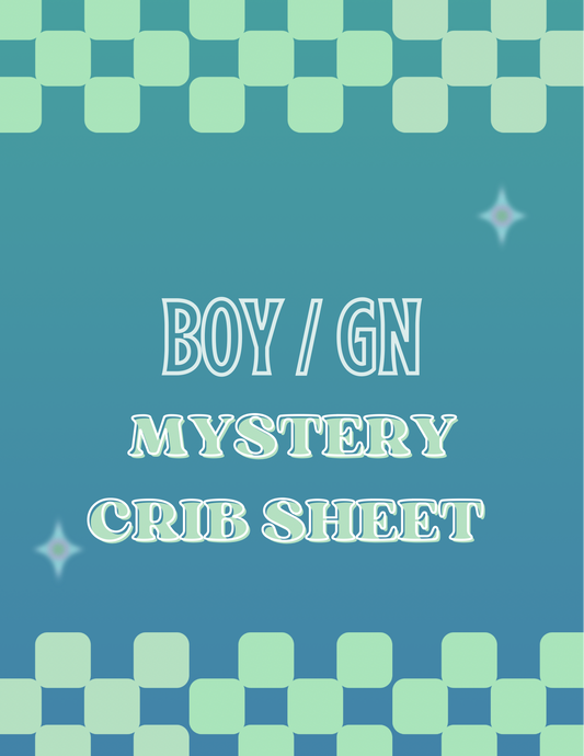 BOY CRIB SHEET