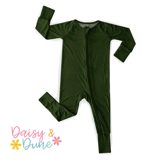 Green (ribbed) Zippy