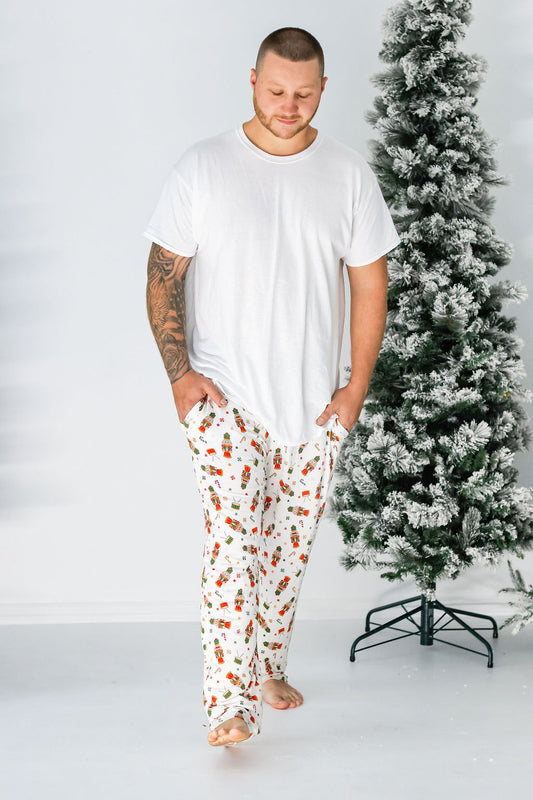 GREEN NUTCRACKER MEN'S PANTS