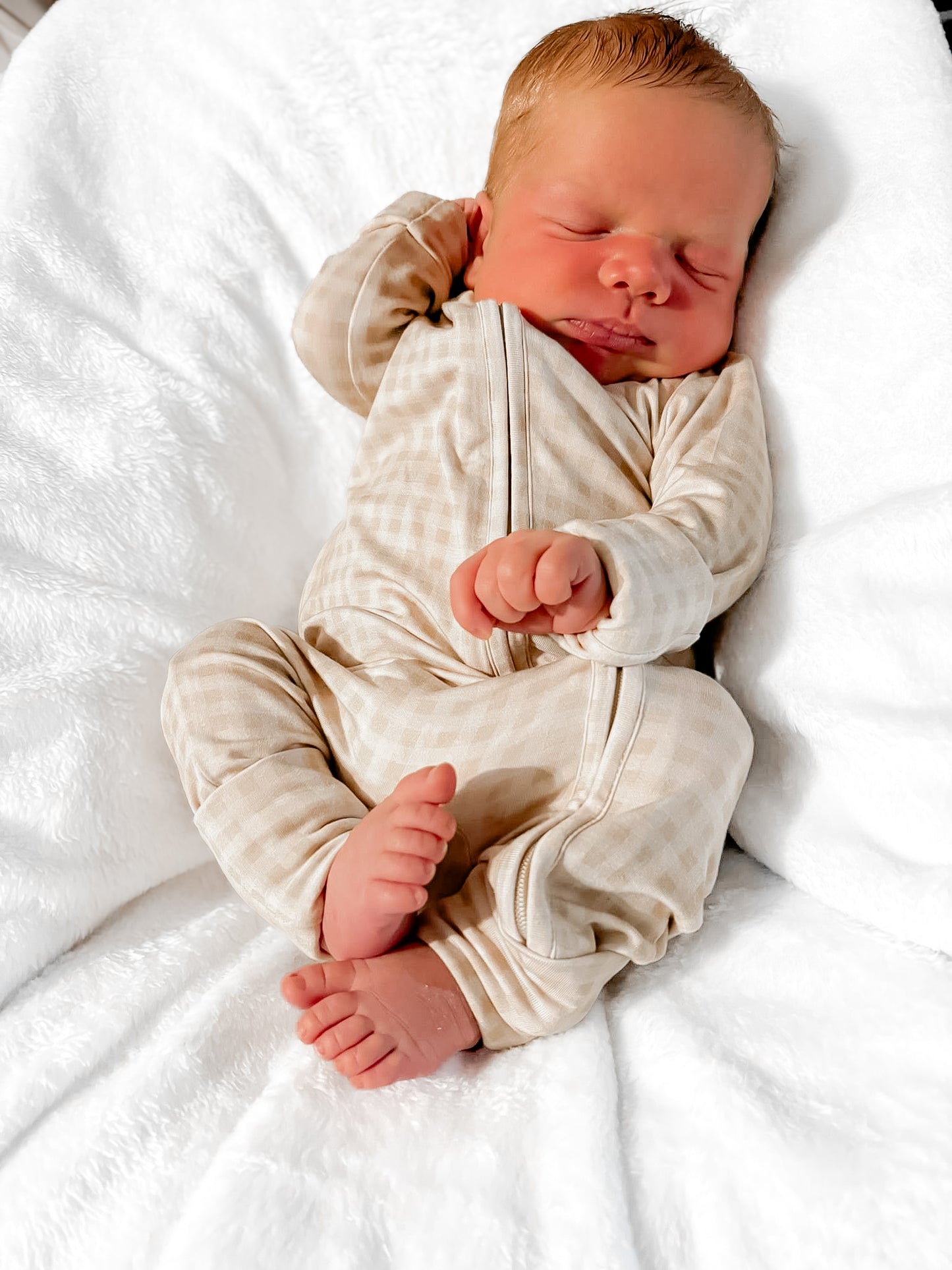 PERFECT FALL GINGHAM ZIPPY