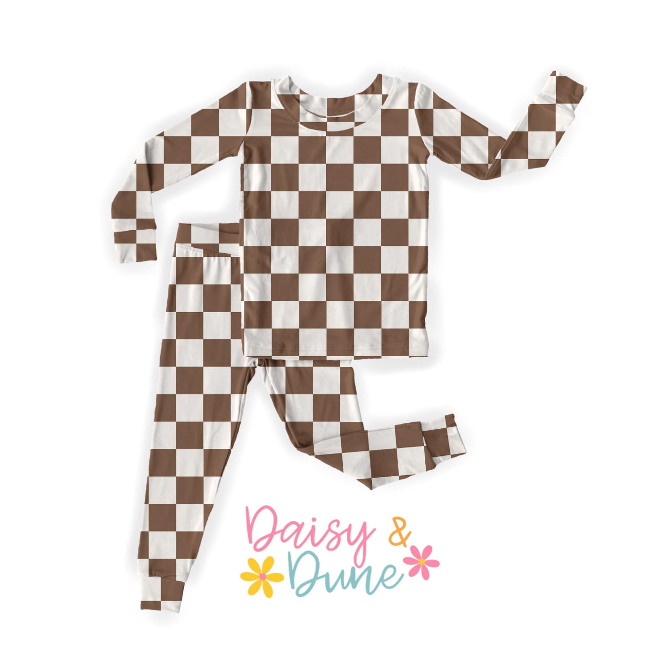 Brown Check Set