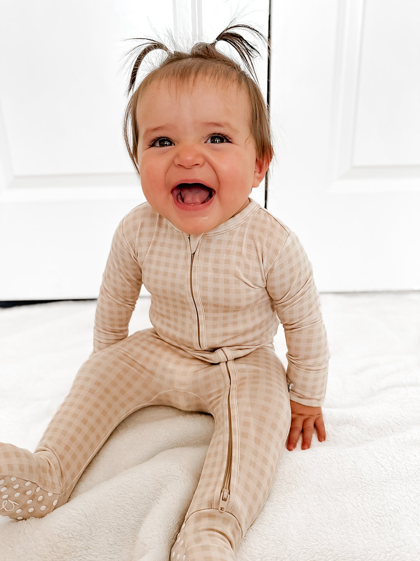 PERFECT FALL GINGHAM ZIPPY