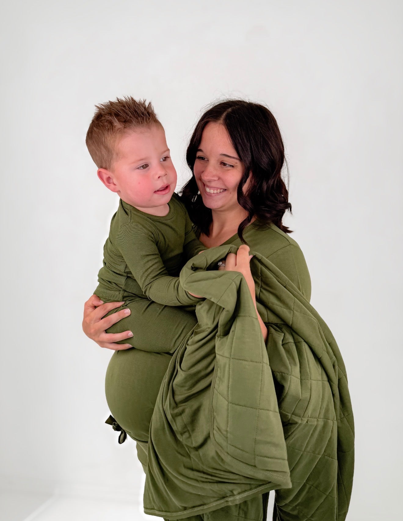 Green Toddler Blanket