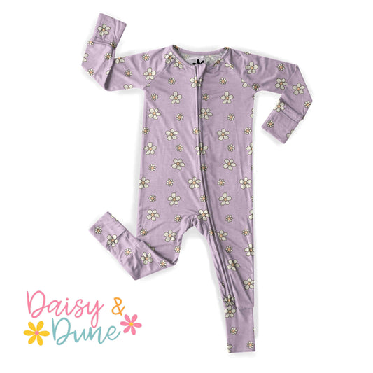 Ditzy Daisies (ribbed) Zippy