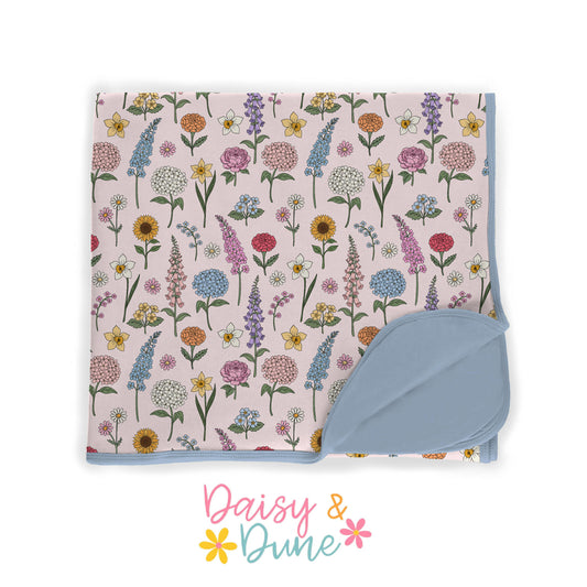 Wildflowers Adult Blanket