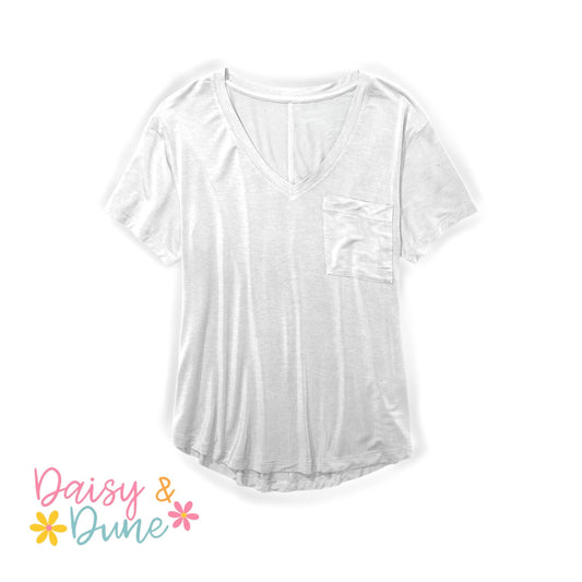 White Tee