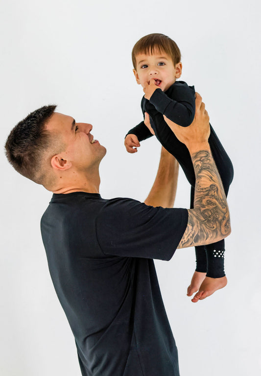Men's Black Bamboo Tee