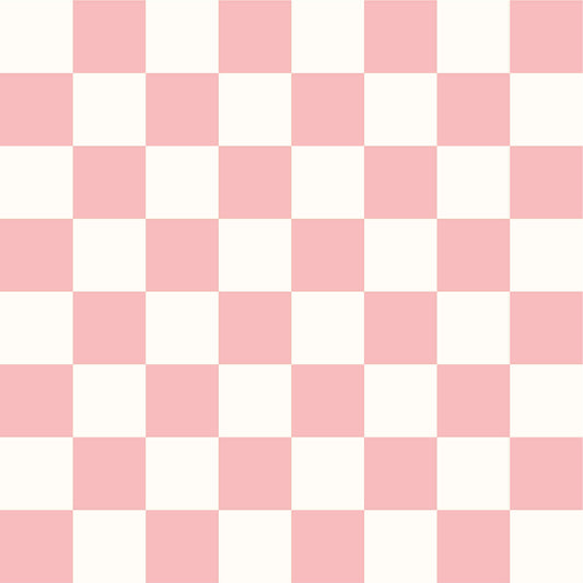 Pink Checks Luxe Pants