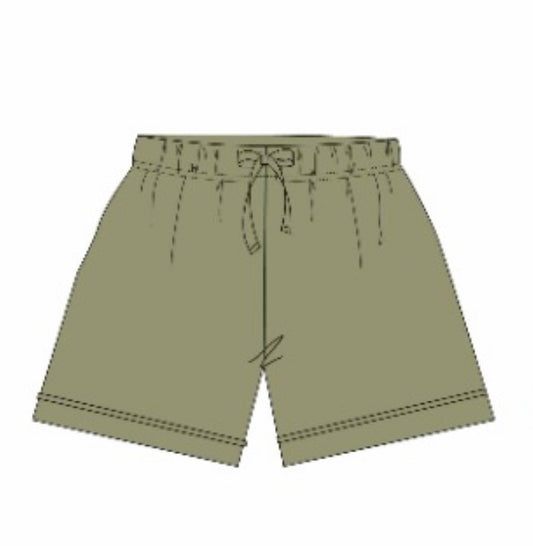 Green Luxe Shorts