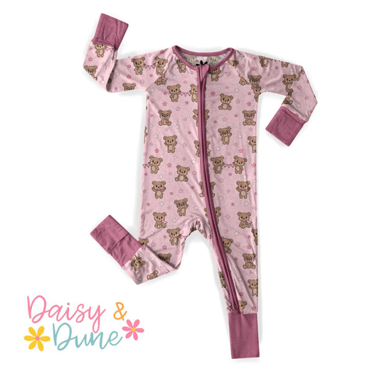 Pink Teddy Bear Zippy