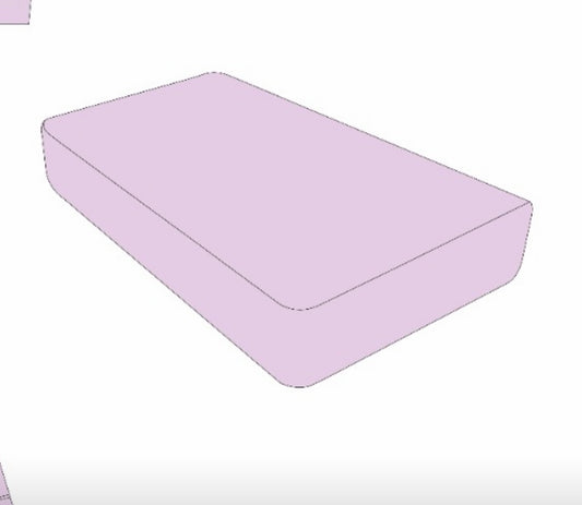 Lavender Twin Sheet